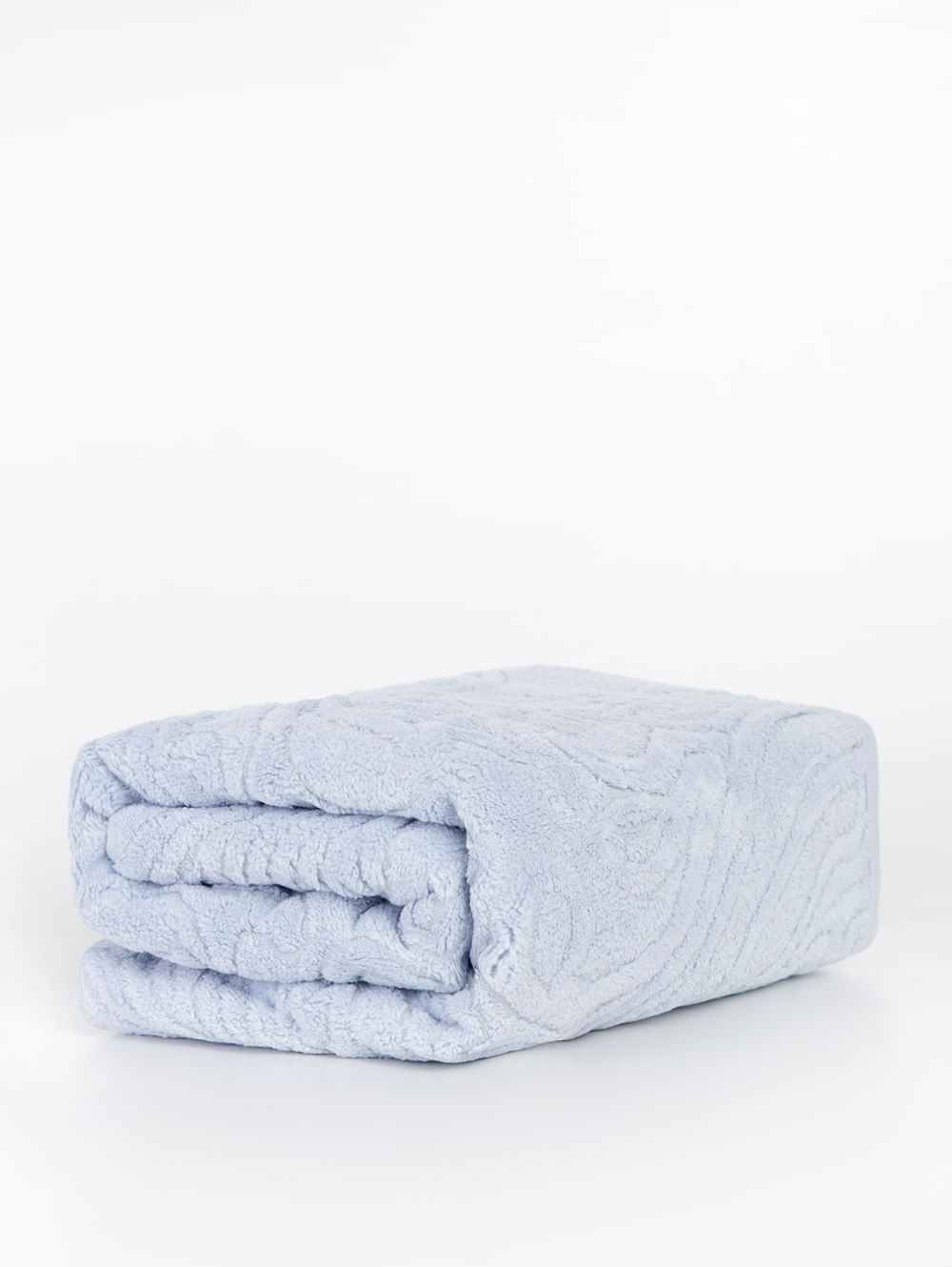 toalha de banho azul