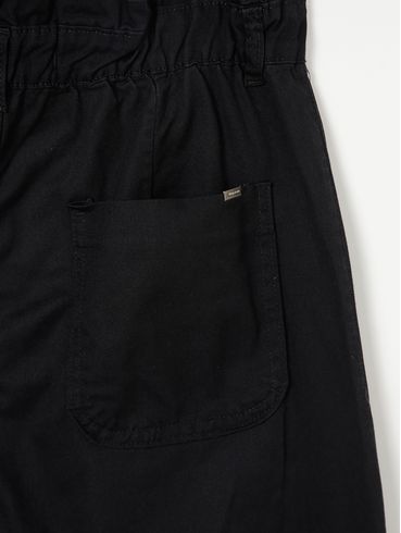 Calça Sarja Clochard Plus Size Feminina Preto