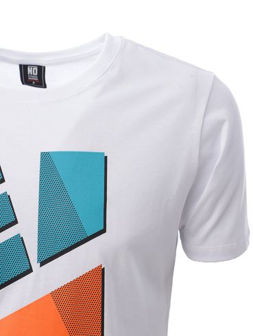 Camiseta Manga Curta No Stress Masculina Branco