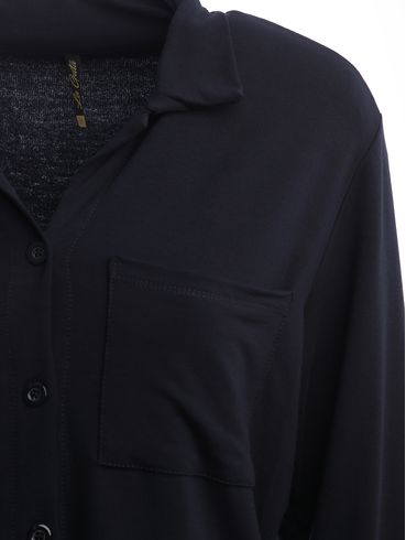Camisa Manga Longa Feminina Preto