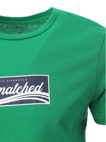 Camiseta Manga Curta Masculina Verde