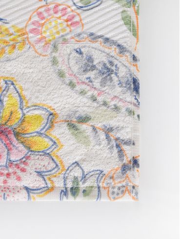 Toalha de Rosto Döhler Prisma Off white