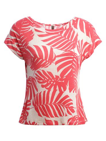 Blusa Estampada Feminina Vermelho