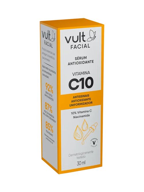 Sérum Facial Antioxidante Vitamina C Vult Incolor