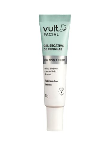 Gel Secativo Antiacne Vult Incolor
