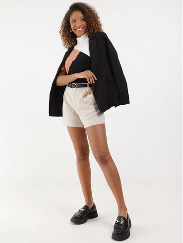 Blusa Manga Curta Feminina Caramelo