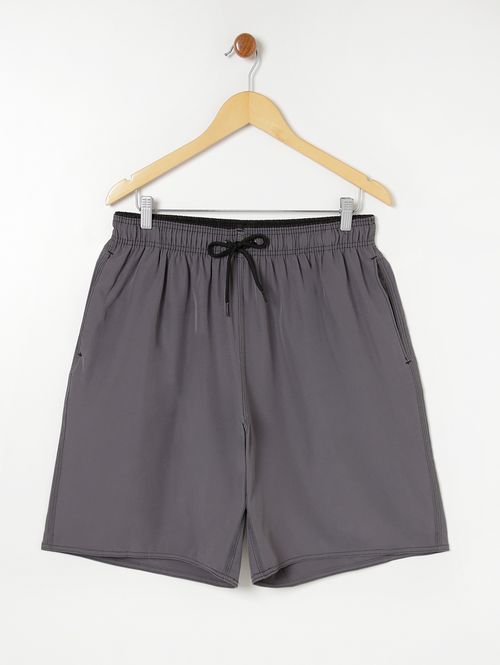 Bermuda Plus Size Masculina Chumbo