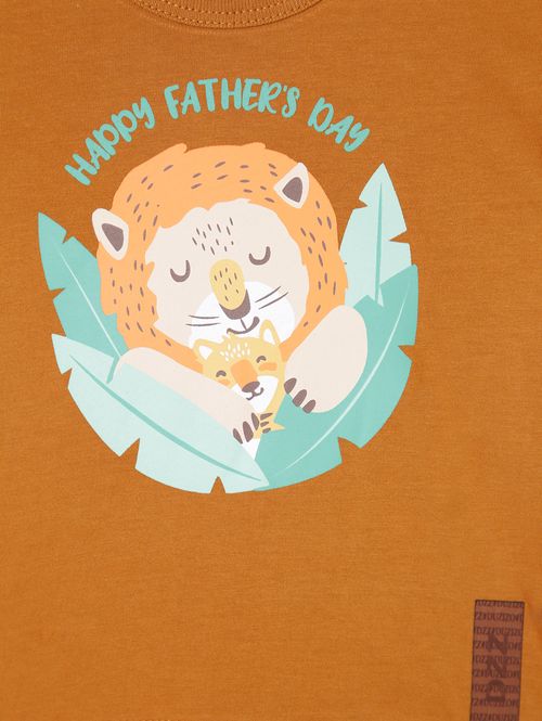 Conjunto Curto Infantil Para Bebê - Caramelo