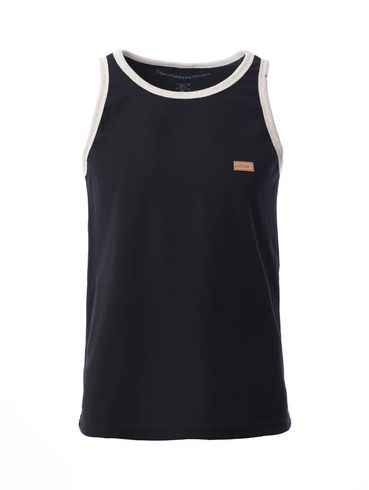 Camiseta Regata Masculina Preto