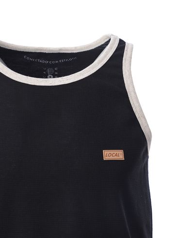 Camiseta Regata Masculina Preto