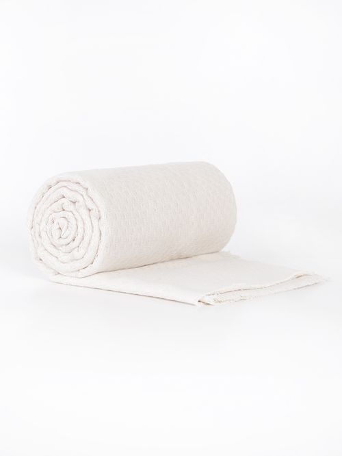 Manta para Sofá Hedrons Bege