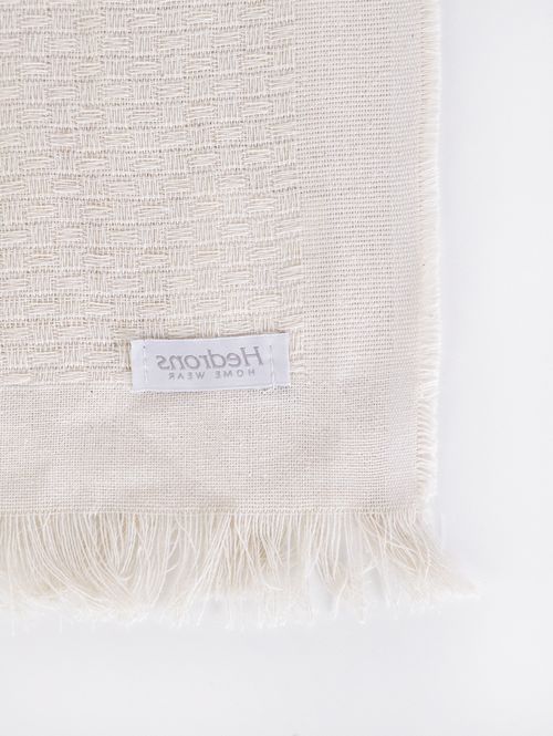 Manta para Sofá Hedrons Bege