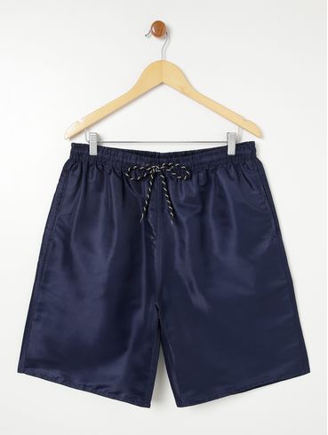 Bermuda Plus Size Masculina Azul Marinho