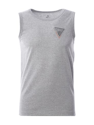 Camiseta Regata Masculina Cinza