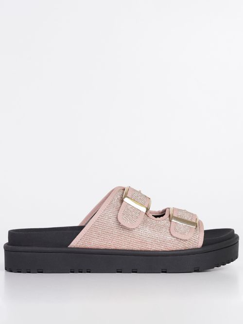 Rasteira Birken Quiz Feminina Dourado