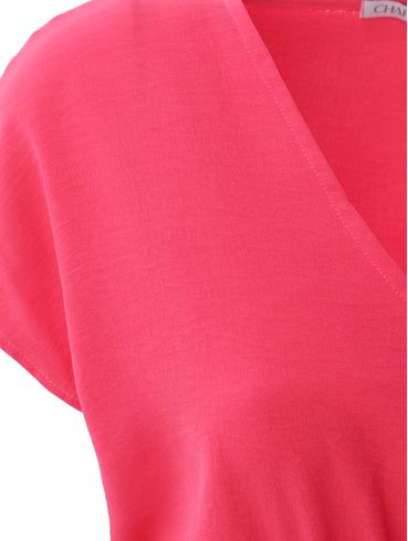Blusa Cropped Feminina Rosa Pink