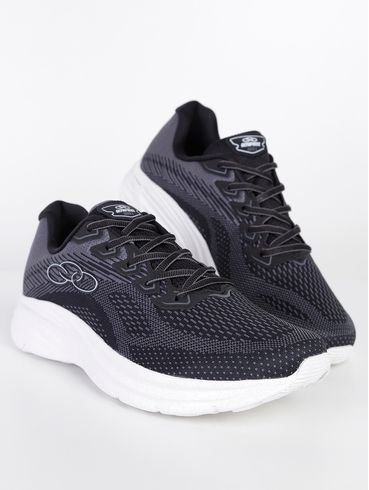 Tênis Esportivo Olympikus Index 3 Masculino Preto/Chumbo
