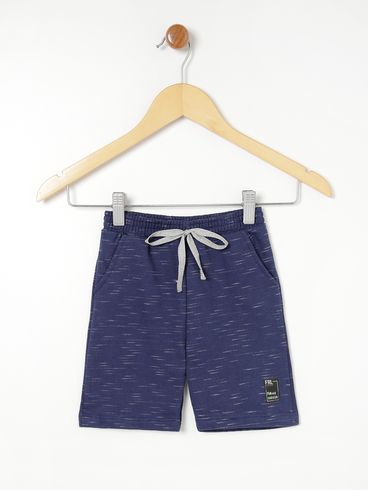 Bermuda Infantil- Azul Marinho