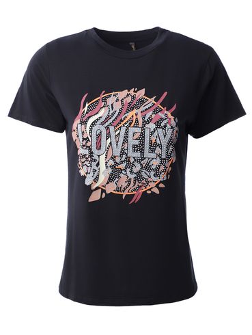 Blusa Manga Curta Feminina Preto