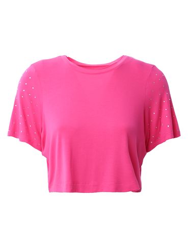 Blusa Manga Curta Cativa Feminina Rosa