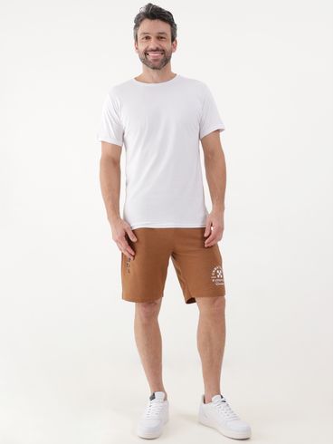 Bermuda Masculina Caramelo