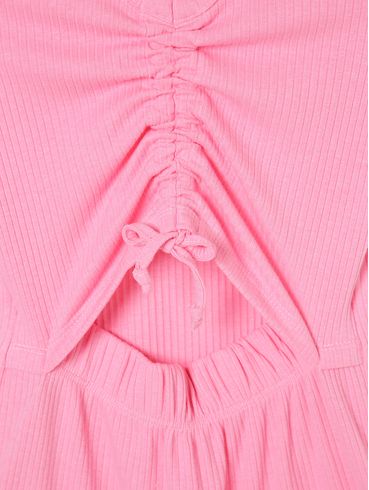 Vestido Juvenil Para Menina - Rosa