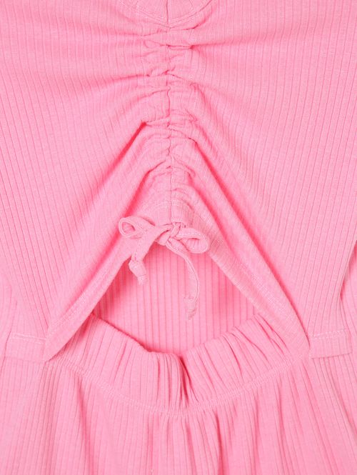 Vestido Juvenil Para Menina - Rosa