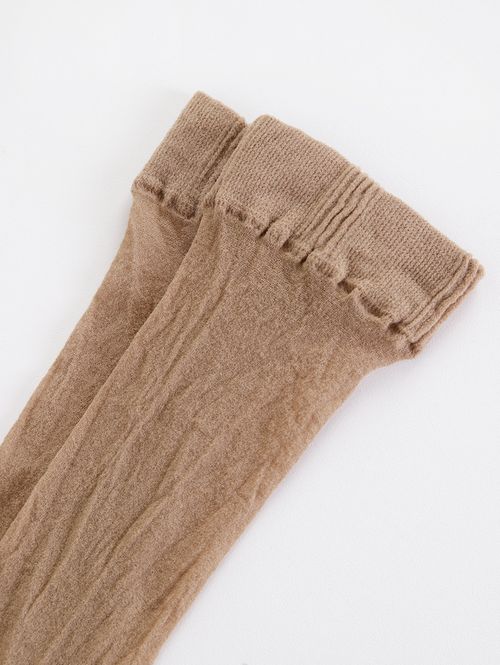 Meia Soquete Fio 20 Lupo Feminina Natural