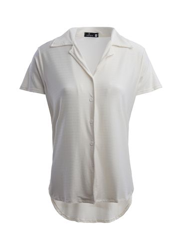 Camisa Alongada Autentique Feminina Off white