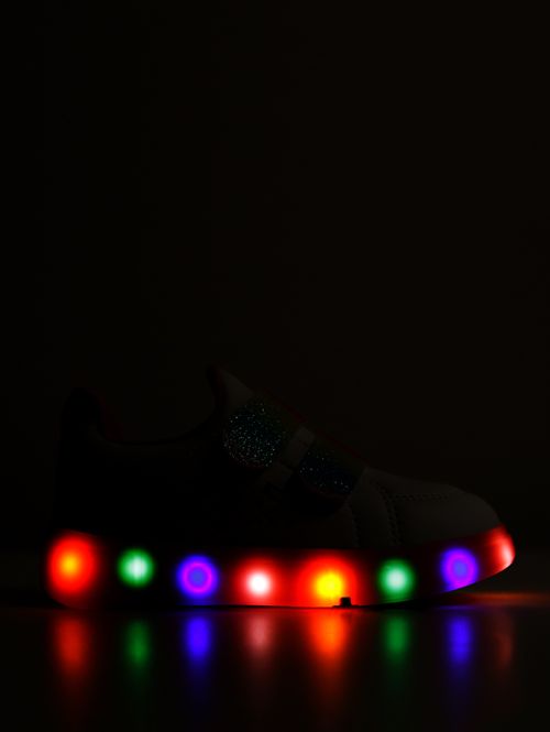 Tênis Unicórnio Infantil Para Menina - Branco/Rosa