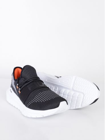 Tênis Esportivo Fila Trend 3.0 Masculino Preto/Branco/Laranja