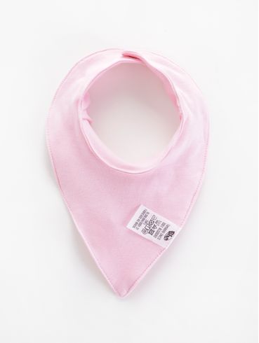 Babeiro Infantil Para Bebê Menina - Rosa Claro