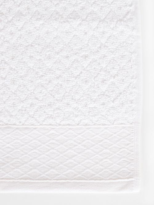 Toalha de Rosto Fio Penteado Atlântica Capri Off white