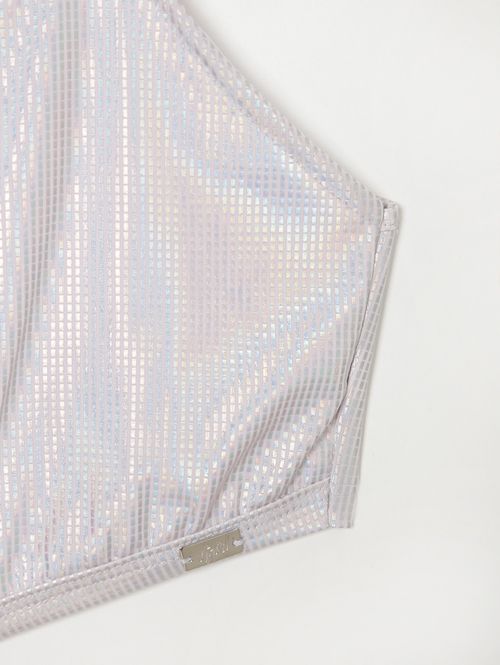 Conjunto Curto Juvenil Para Menina - Branco/Preto