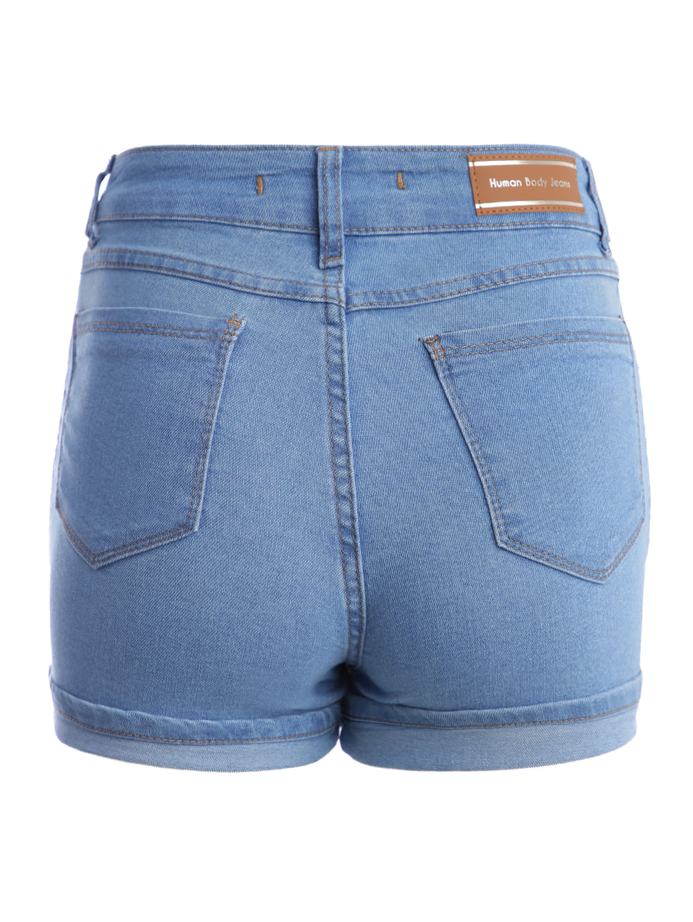 Preços baixos em Shorts Jeans Azul sem marca para mulheres
