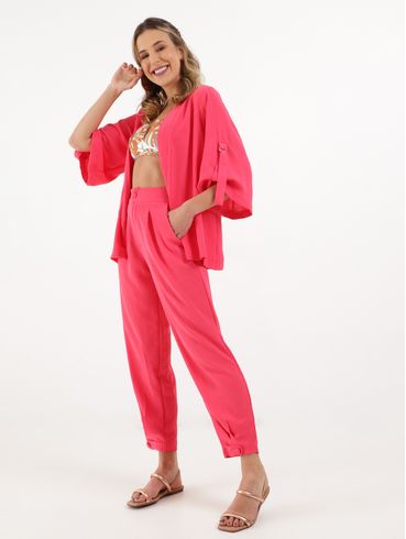 Calça Feminina Rosa Pink