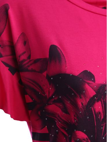 Blusa Manga Curta Feminina PINK
