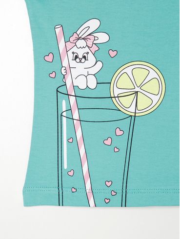 Conjunto Curto Infantil Para Bebê- VERDE