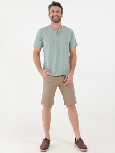 Camiseta Manga Curta Masculina Verde