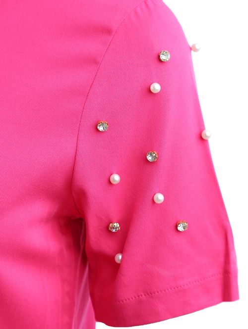Blusa Manga Curta Feminina PINK