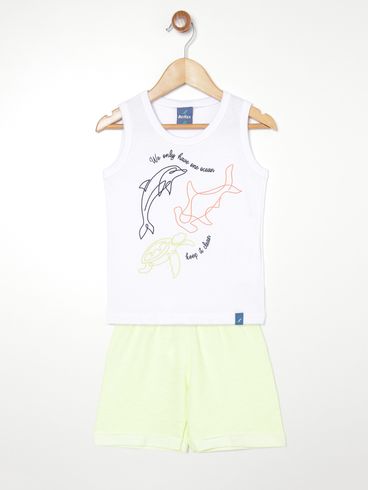 Conjunto Infantil - BRANCO