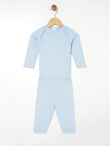 Pijama Infantil Para Bebê AZUL