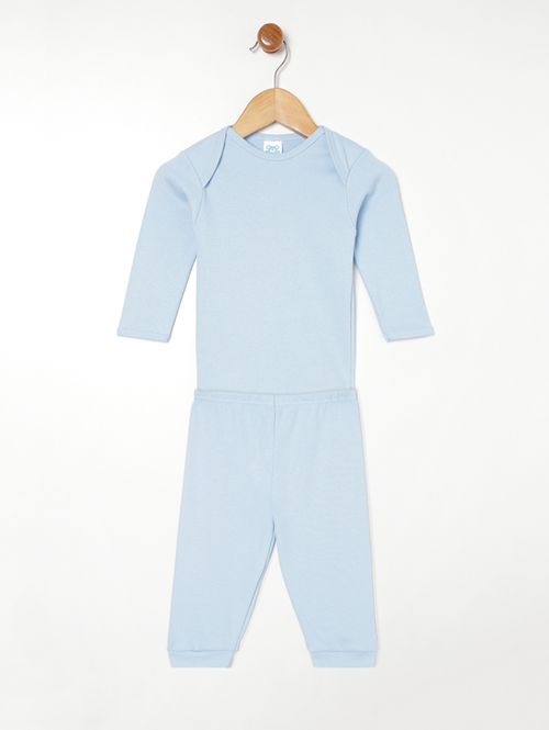 Pijama Infantil Para Bebê AZUL