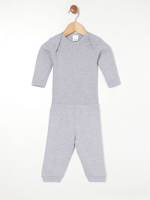 Pijama Infantil Para Bebê MESCLA