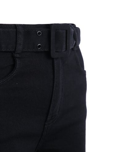Short Sarja Feminino PRETO