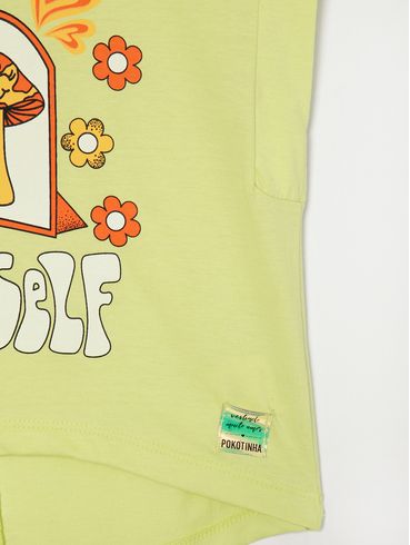 Blusa Regata Juvenil Para Menina - VERDE