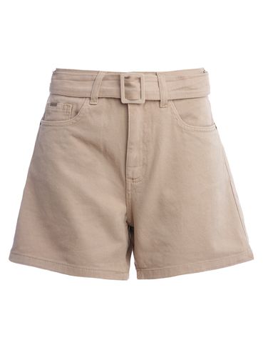 Bermuda Sarja Autentique Feminina BEGE