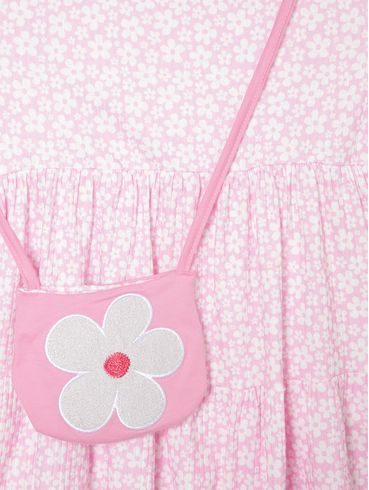 Vestido Canelado Kid+ Infantil Para Menina - ROSA