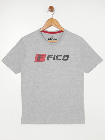 Camiseta Manga Curta Juvenil Para Menino MESCLA