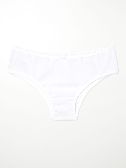 Calcinha Infantil Para Menina - Branco